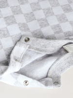 Лонгслив и брюки в комплекте для малышей Next E48-225, Белый, Серый