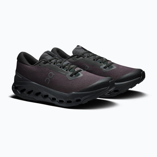 Кроссовки для бега On Cloudsurfer Trail 2 Waterproof black/black