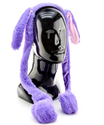 Ободок с ушами, цвет: бирюзовый