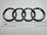 НЕТ - Audi (большой) / Логотип (шильдик, надпись, эмблема) "Audi" 26.5см для крышки багажника / решетки радиатора / капота (1 шт.)