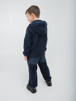 Костюм флисовый со вставками "Черника"