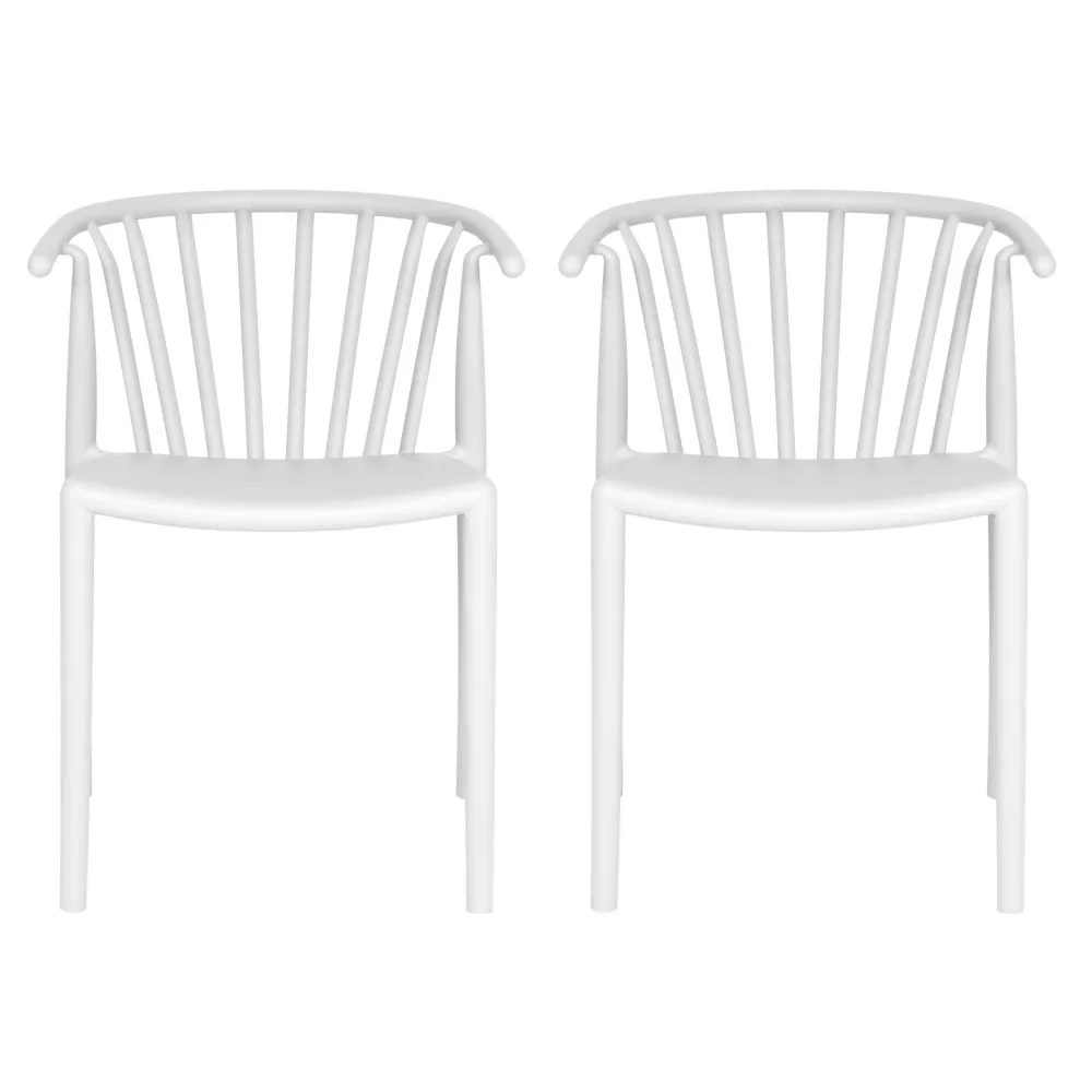 Комплект из 2-х стульев Bradex Home Venice белый