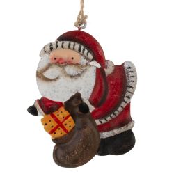 GAEM Изделие декоративное подвесное "Дед Мороз", L8 W0,5 H9,5 см, 4в.