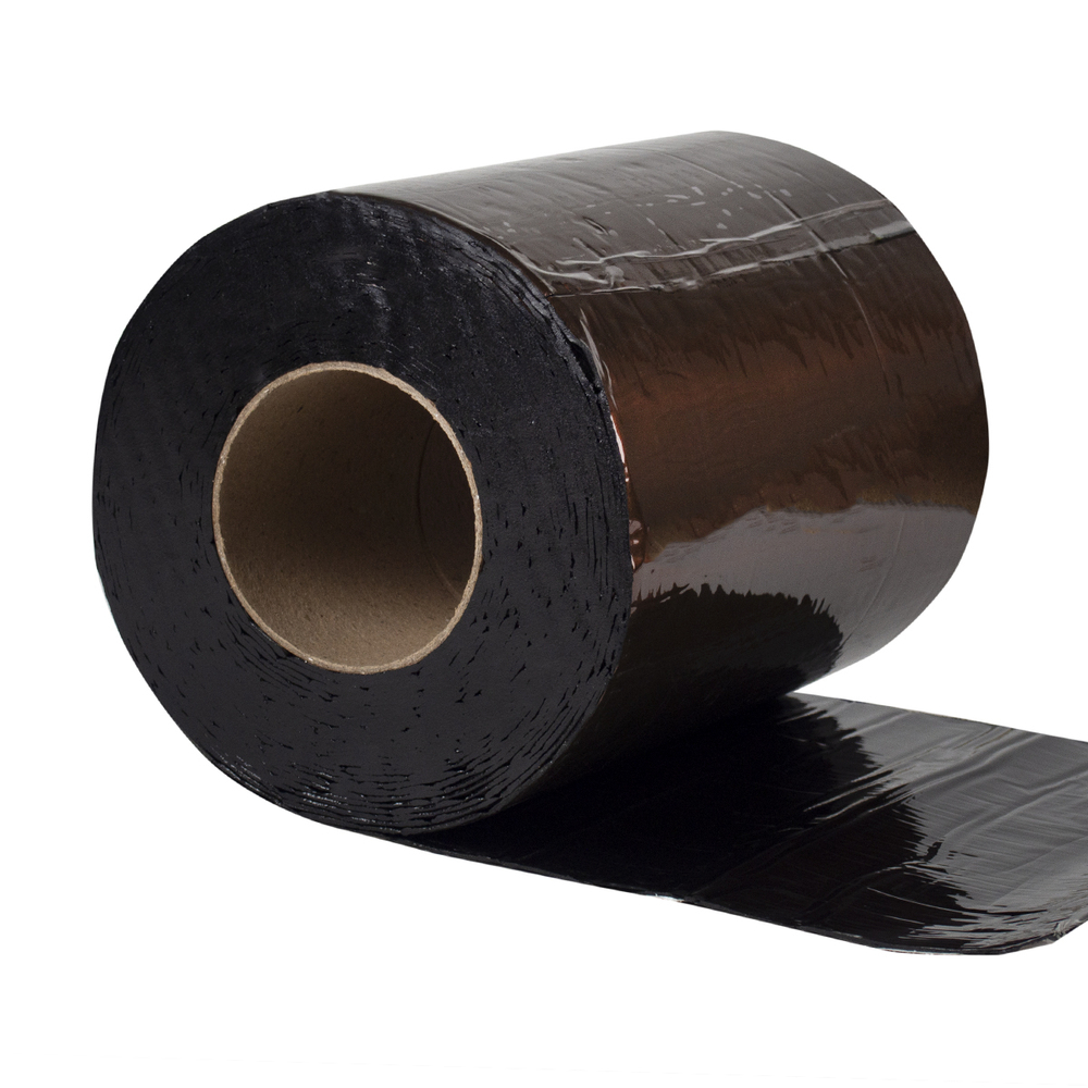 Лента кровельная битумная Шабашка, 20 см x 10 м, коричневая