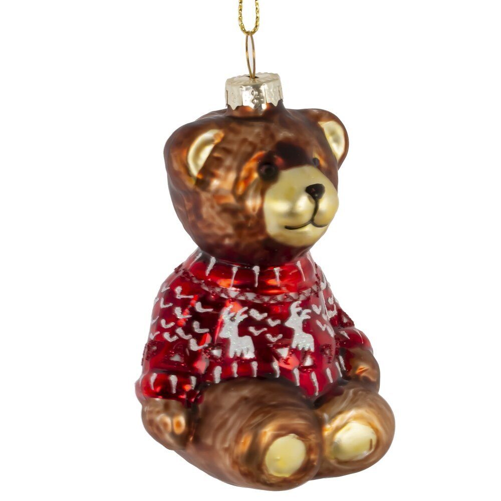 GAEM Украшение новогоднее "Мишка", L6 W5,5 H10 см
