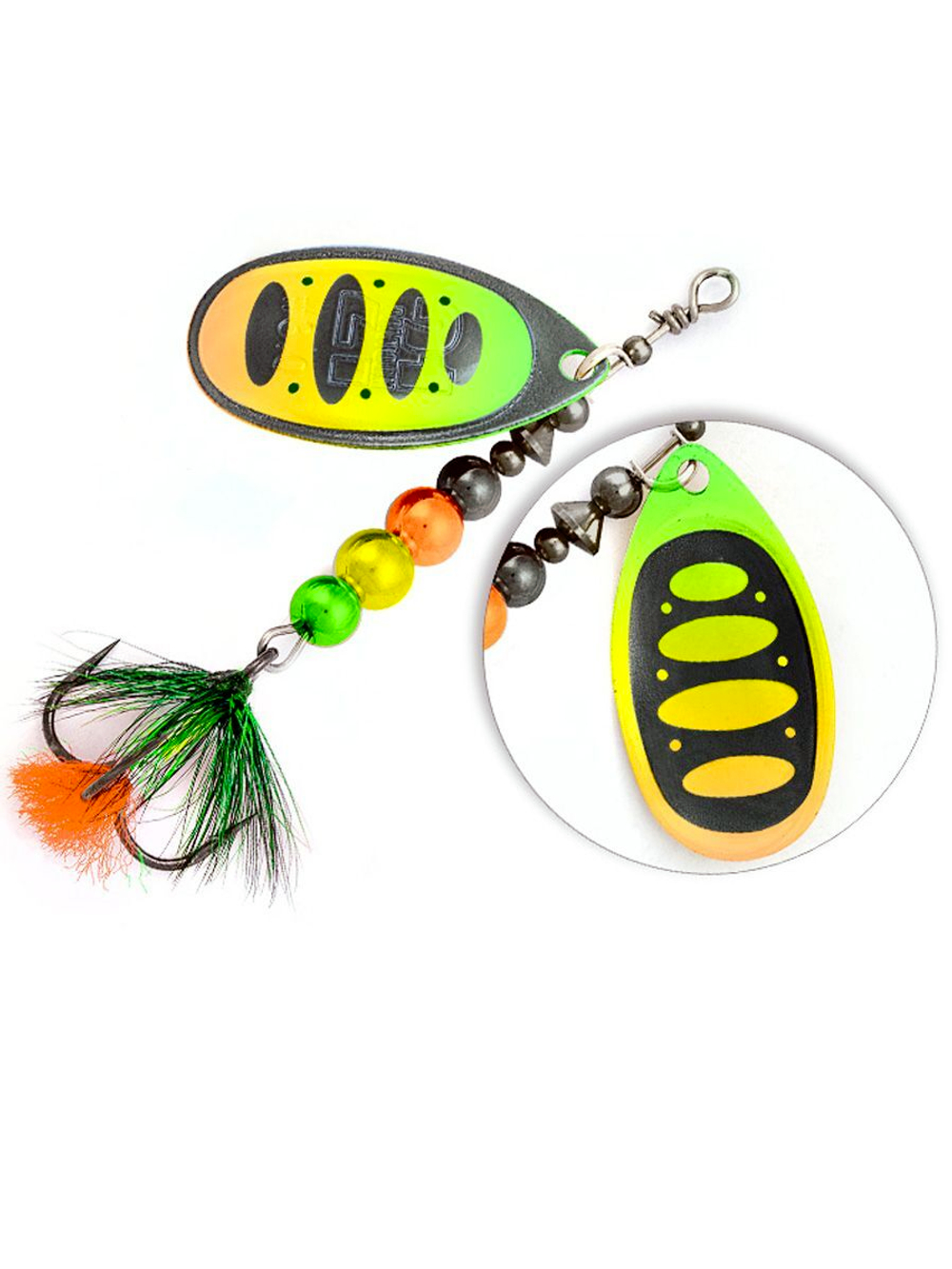 Блесна вертушка Pontoon21 BALL CONCEPT, #2, BT21-FT2