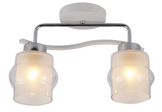 07078/2 WHITE+CHROME (4) Люстра (RL)