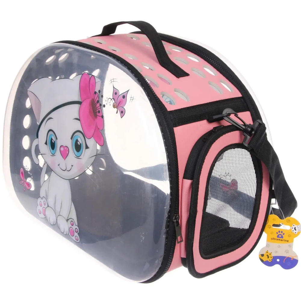 Сумка - переноска для животных «Малышка Баби», цвет как на фото, 42*28*32/до13кг (пакет и лейбл)