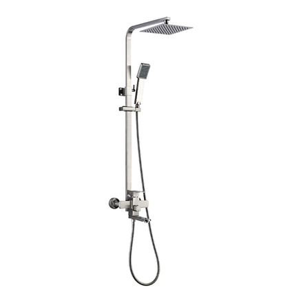 L72433 Душевая система из нерж.стали хром LEDEME