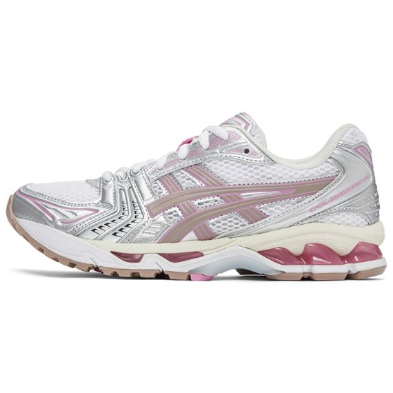 Asics Гели Каяно 14-летние кроссовки Низки Розовые Серебряные Унисекс