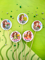 Леденец с фотопечатью на палочке (8 марта)