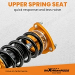 Racing Coilover Struts Shocks подходит для автомобиля Honda Civic EX LX Sedan 2006-11 Adjustable