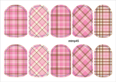 Термопленка ALLURE Арт.mtmp45 Набор 10 шт