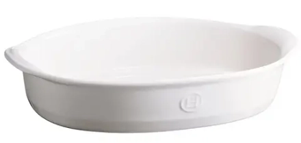 Emile Henry Форма для запекания овальная 35х22,5см белая