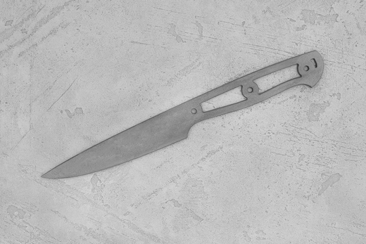 Заготовка для ножа, сталь VG-10 2,8мм. Модель "Аппарель НО115" с клинком 115мм, ТО 62-63HRC