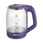 Чайник электр SA-2736V (1.8) стекл точечн.подсв