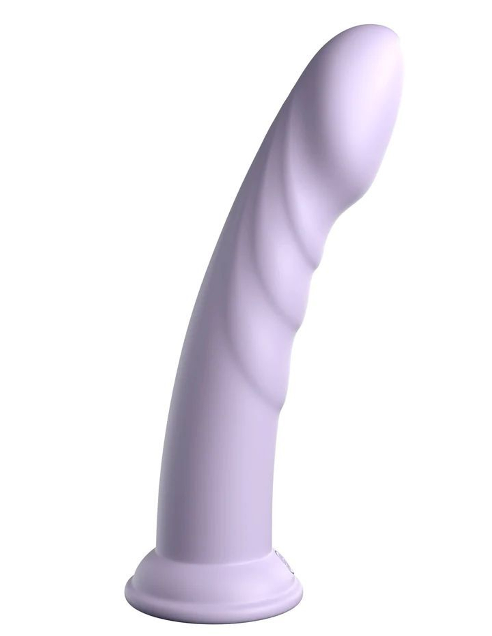 Сиреневый фаллоимитатор Super Eight - 21 см. (Цвет: сиреневый)
