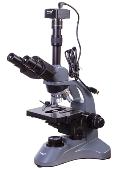 Микроскоп цифровой Levenhuk D740T, 5,1 Мпикс, тринокулярный