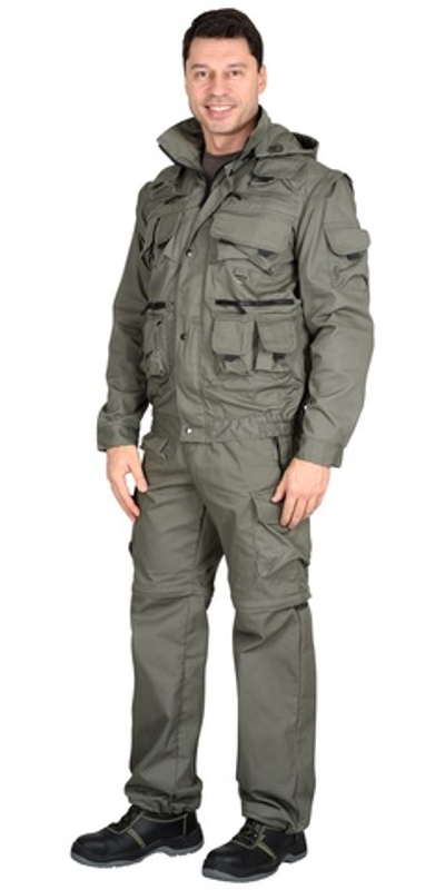 Костюм Безопасность куртка, брюки Оливковый