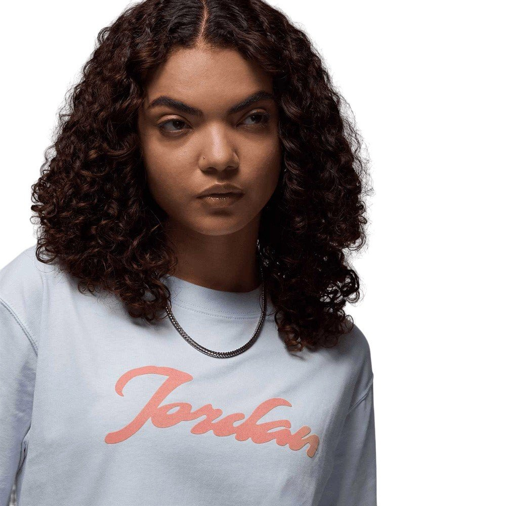 Баскетбольная женская футболка Jordan T-shirt Blue