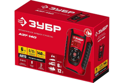 Автоматическое зарядное устройство ЗУБР АЗУ-140 6/12 В, 6А 59310