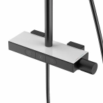 Душевая система Black&White Universe UK5010В черная матовая