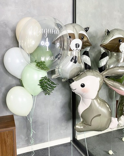 Набор шаров на годик №4