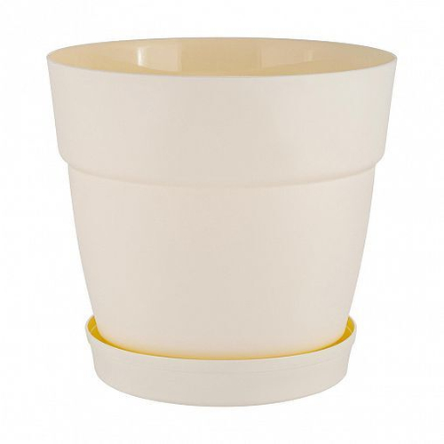 ГОРШОК ДЛЯ ЦВЕТОВ INGREEN VILLA DE FIORI 4Л, D200ММ, БЕЛОСНЕЖНЫЙ ЖАСМИН