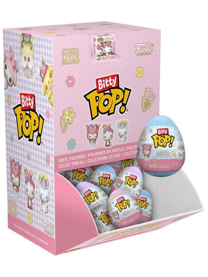 Фигурка Funko Bitty POP! Eggs Hello Kitty 1 штука (из 6) 89038 / Фигурка Фанко Битти ПОП! по мотивам франшизы "Хэллоу Китти", случайная