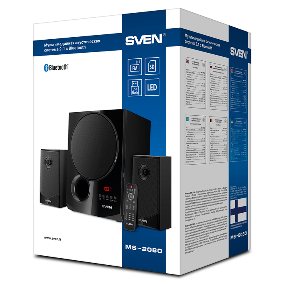 Компьютерная акустика 2.1 Sven MS-2080