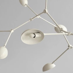 Люстра 101 Copenhagen Drop Chandelier, White (5m), белый