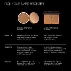 NARS Laguna Bronzing Powder - Пудра для загара и контурирования оттенок LAGUNA 00, 11 g