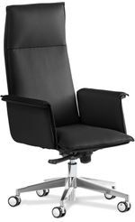 Кресло для руководителя Эпсилон люкс хром (Ит) A