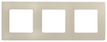 Рамка 3 поста слоновая кость ETIKA Legrand