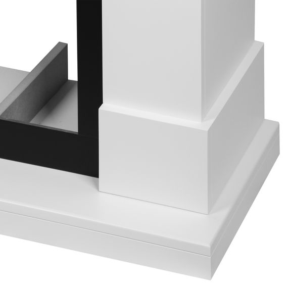 Каминокомплект: Очаг Electrolux EFP/P-3020LS N, портал California 30, белый — (4)