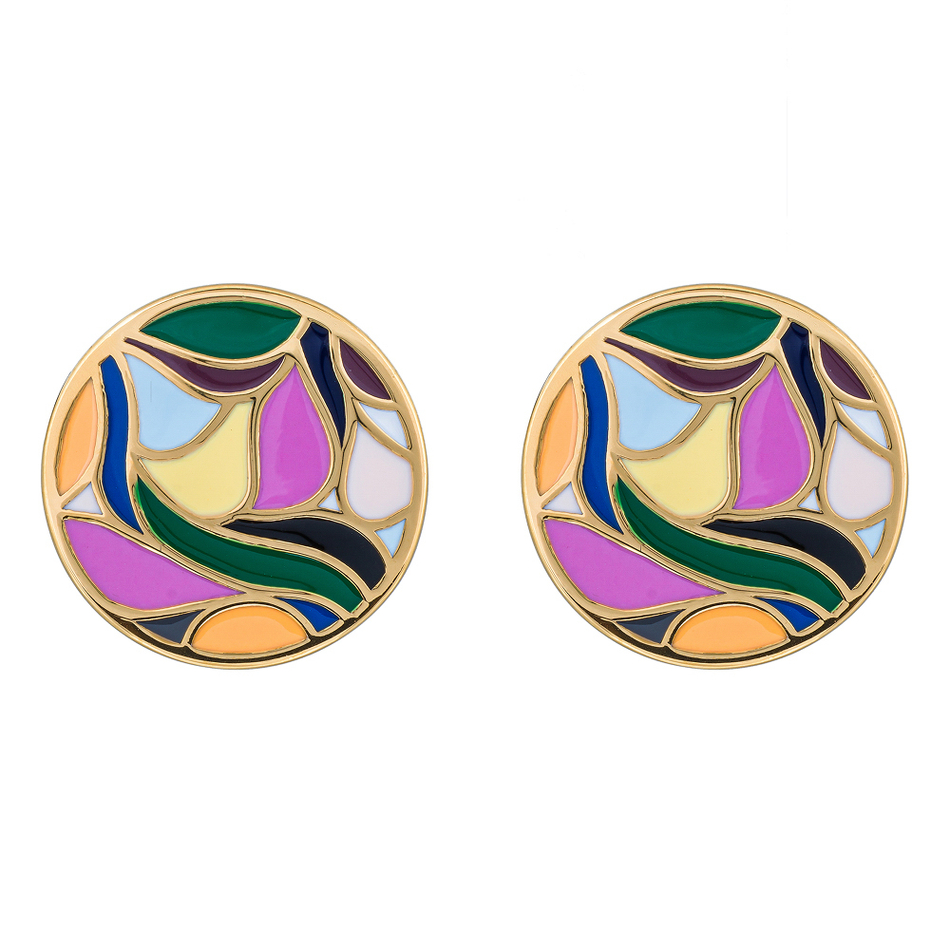 Серьги пусеты Fiore Luna AE13601-16