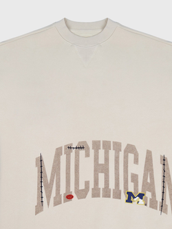 Свитшот Travis Scott Cactus Jack × Mitchell & Ness Michigan Wolverines