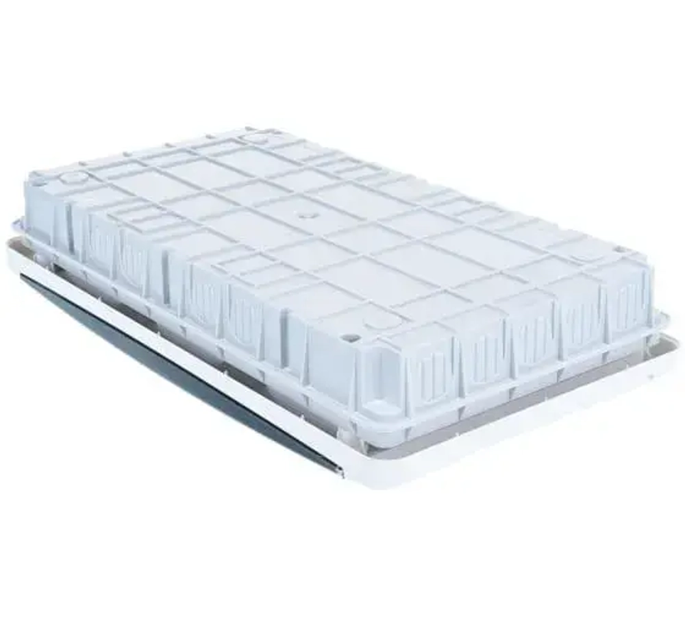 Щиток электрический для автоматов 36мод встраиваемый белый черная прозрачная дверь IP41 IEK TEKFOR