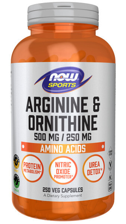 Arginine & Ornithine 500/250 250 caps