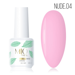 Камуфлирующая База MIO NAILS COLOR "NUDE" № 04, 15мл.