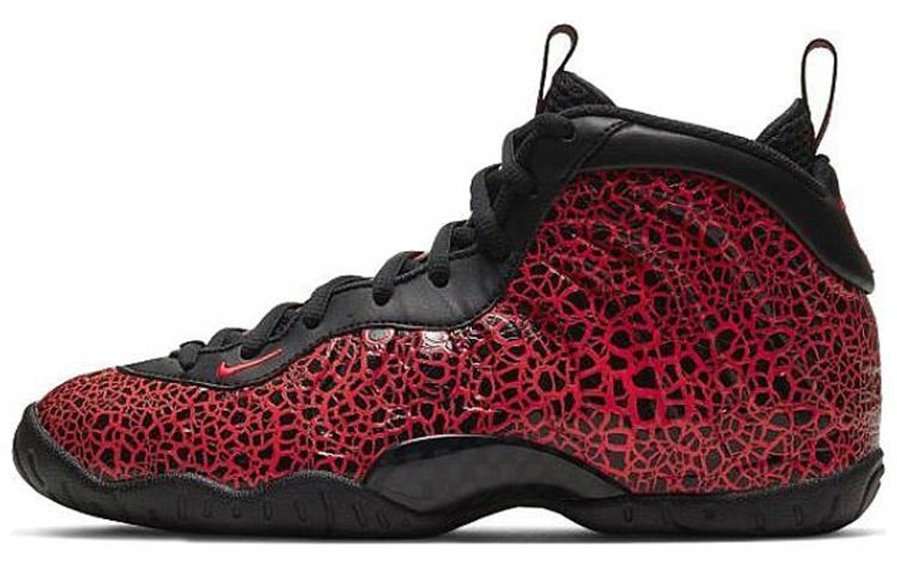 Кроссовки Nike Foamposite One Cracked Lava Pu (Женская размерная сетка)