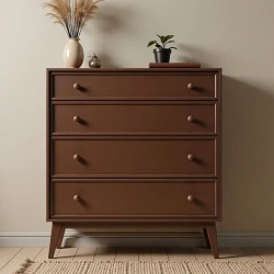 Краска для мебели, дерева и металла, акриловая, универсальная ПРЕСТИЖ без запаха, экологичная, шоколадная матовая 0,9кг