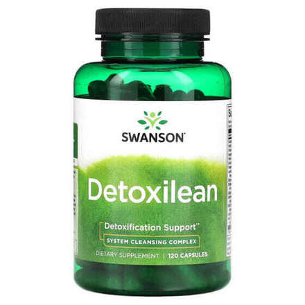 Слабительные, диуретики и средства для очищения организма Swanson, Detoxilean, 120 капсул
