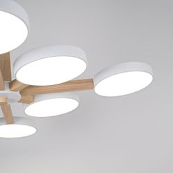 Потолочная Люстра Turna L8 White By Imperiumloft