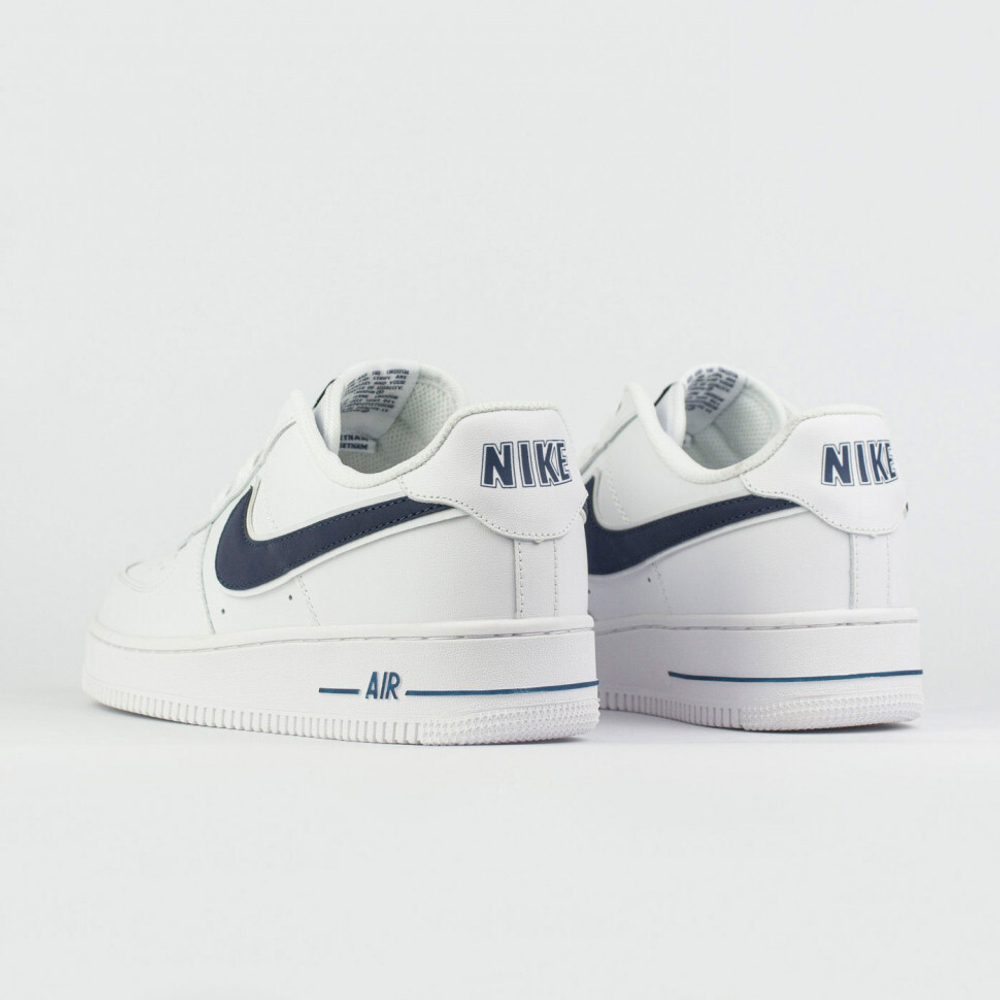кроссовки Nike Air Force 1 Low White / Blue Swoosh