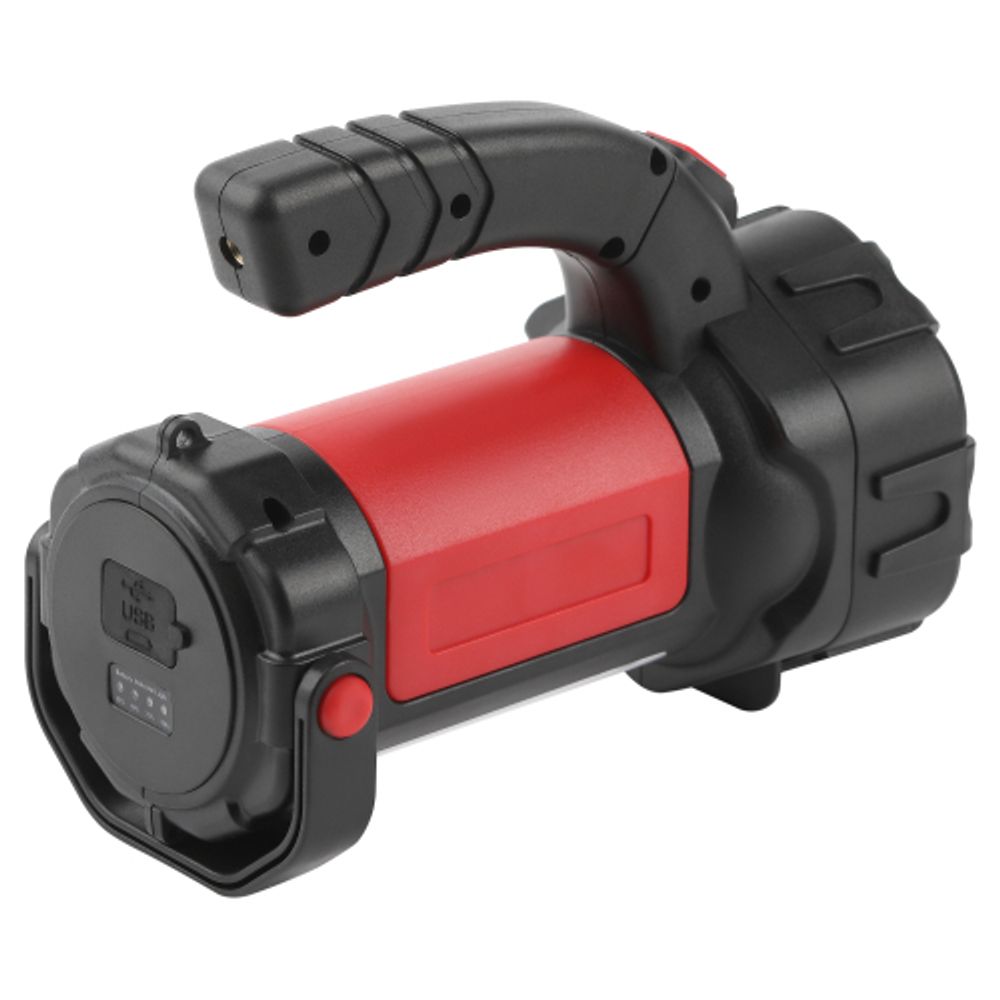 Светодиодный фонарь ЭРА PA-607 прожектор аккумуляторный 8 Вт, литий, поворотная ручка, Альфа