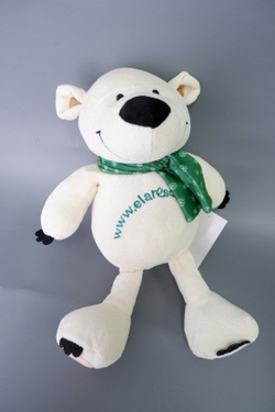 Игрушка мягкая Новогодняя Медвежонок