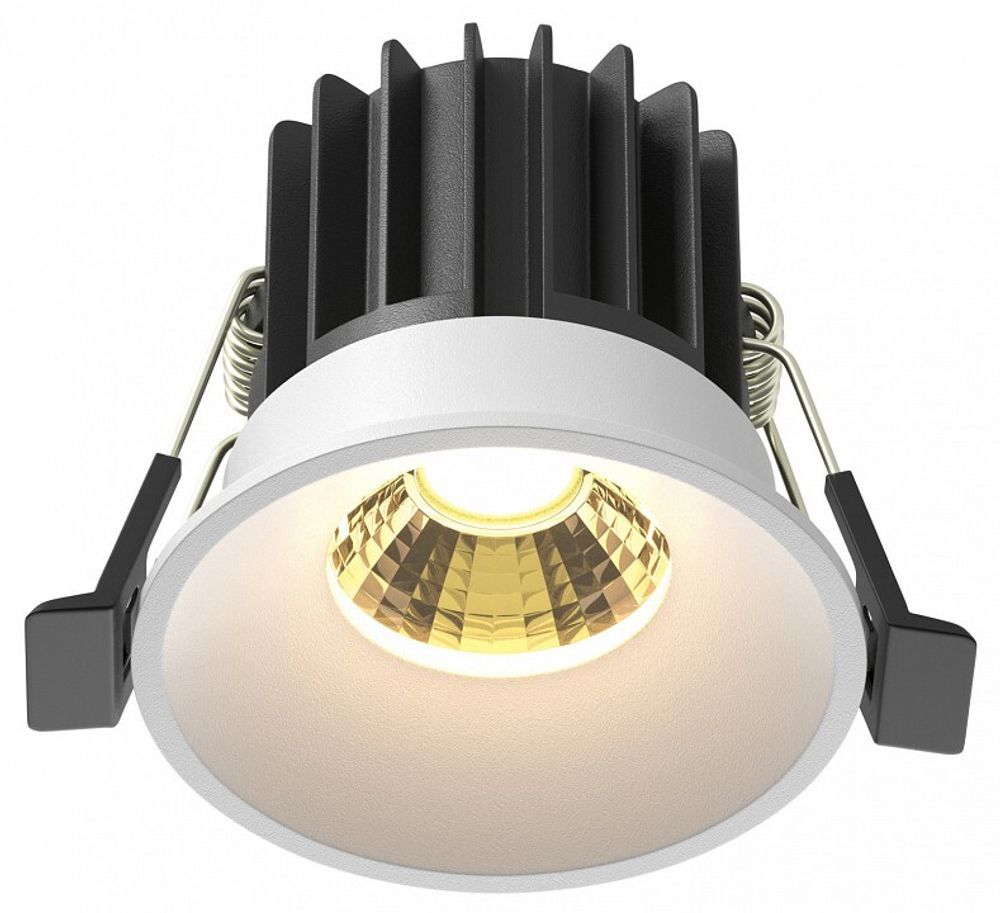 Встраиваемый светильник Maytoni Round DL058-7W2.7K-W