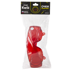 Очки защитные красные START KWIK