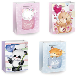 Сумка лам.26*32*13см Lovely Animals ассорти 1 шт